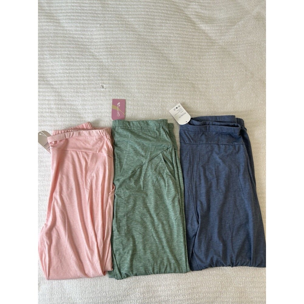 New 3-Pack Women S Maternity Ultra-Soft Lounge Pants Pajama Sweatpants Stretch